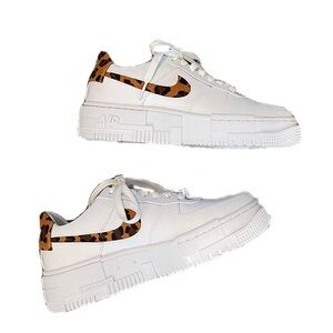 NIKE AIR FORCE 1 PIXEL SE 'LEOPARD PRINT' WOMEN'S